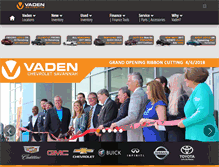 Tablet Screenshot of danvaden.com